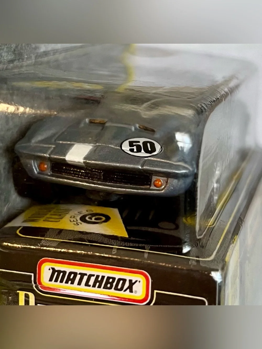 Matchbox 1995 Premiere series Corvette Grand Sport Limited Edition Silver